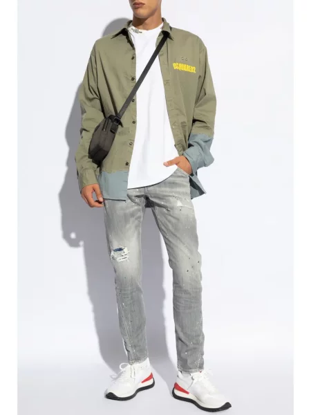 Džinsai Dsquared2 pilka
