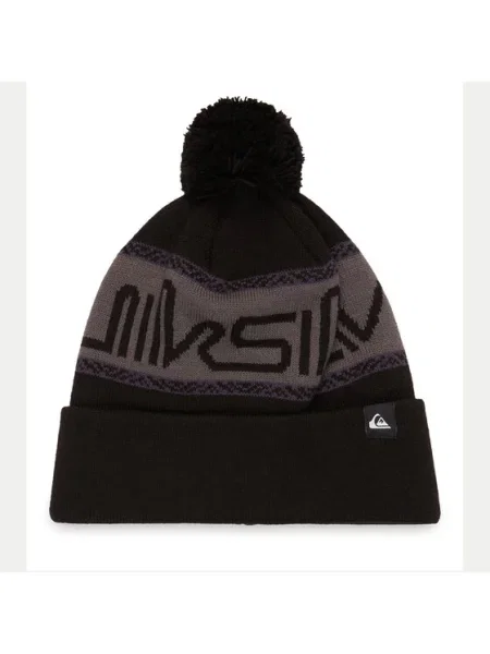 Férfi téli sapka Quiksilver Summit Beanie true black. Méret: OS fekete