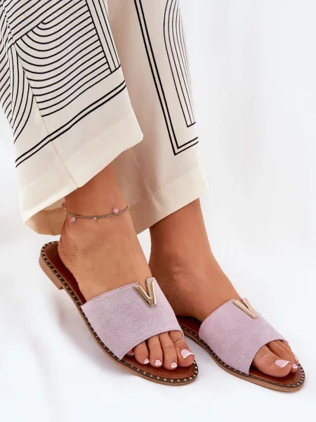 Sandali Boto brez pet vijolična