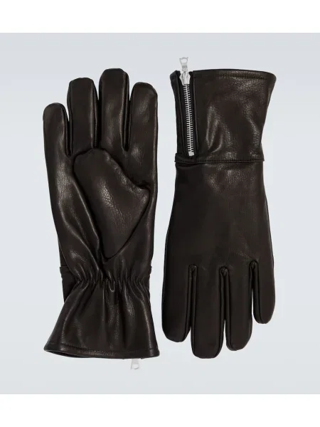 Usnjene rokavice Auralee rjava