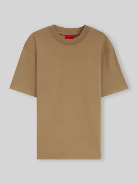T-shirt o kroju regular fit z czystej bawełny model DAPOLINO' Hugo