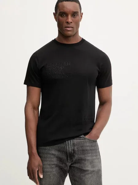 Karl Lagerfeld tricou din negru