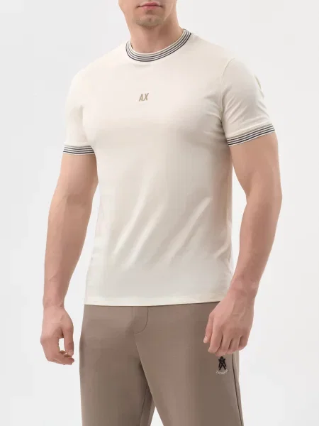 Футболка Armani Exchange бежева
