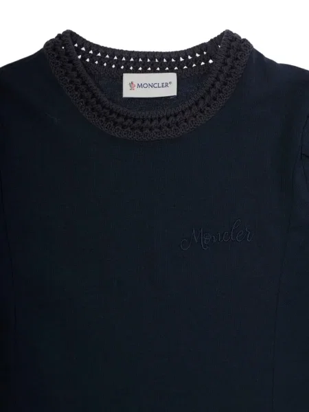 Sukienka dziecięca Moncler Enfant niebieska