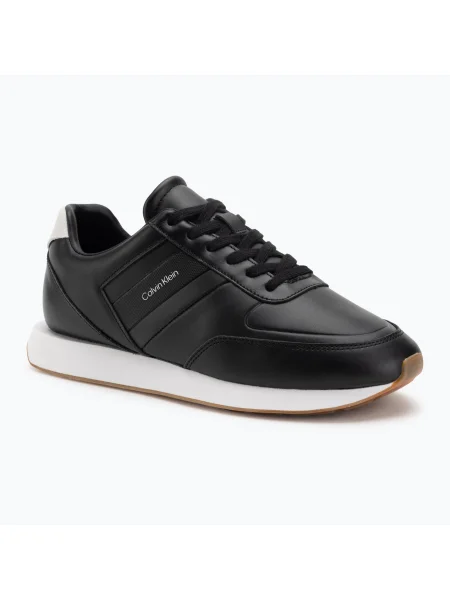 Sneakerși Calvin Klein din piele alb