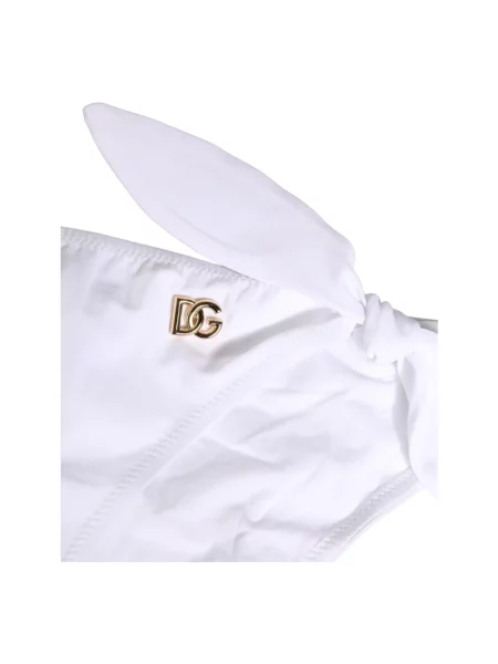Bikini Dolce And Gabbana z logo białe