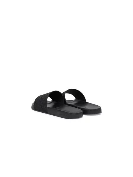 Šlepetės Calvin Klein Ess Slid Pu Aop pilka