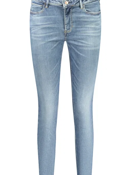 Skinny jeansy skinny Guess Jeans niebieskie