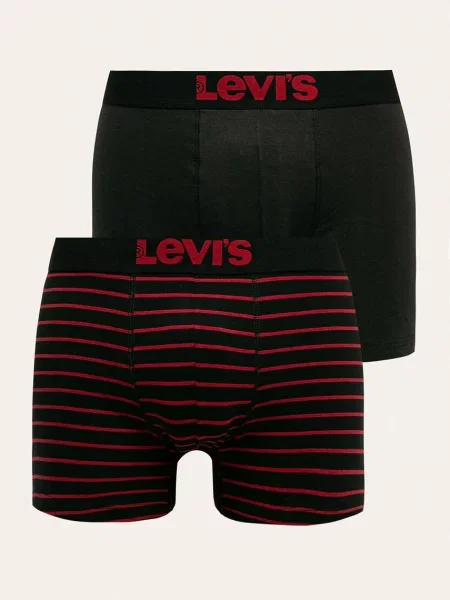 Levi's Boxerky 2 pak čierna