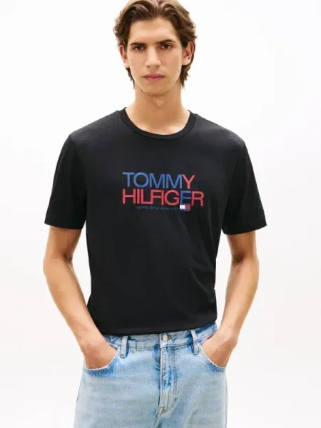 Tommy Hilfiger Tricou negru