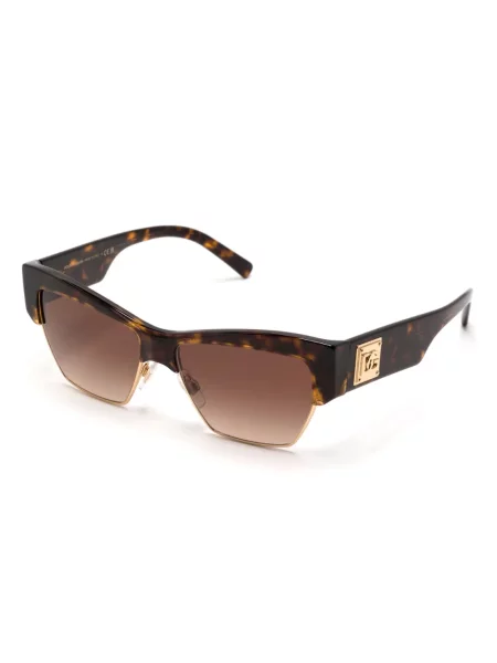 Saulės akiniai Dolce & Gabbana Eyewear ruda