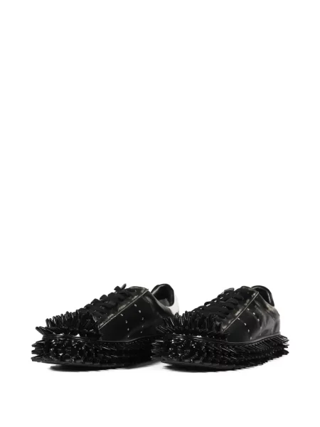 Sneakerși Doublet cu șireturi din dantelă negru