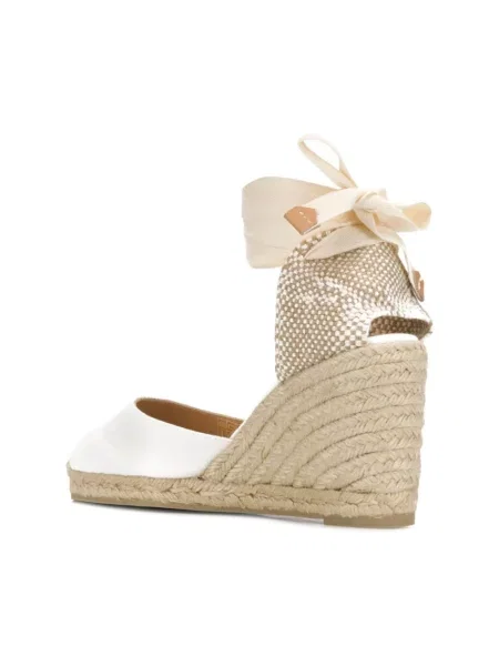 Espadryle Castañer białe