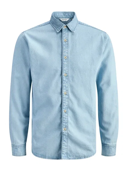 JACK & JONES Cămașă JJESTANLEY denim albastru