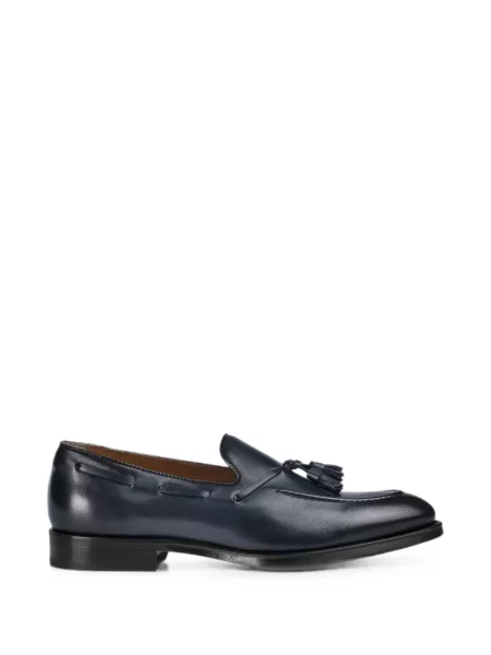Pantofi loafer Doucal's din piele albastru