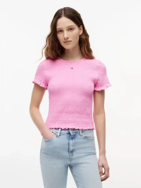 Tommy Jeans Tricou roz