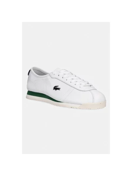 Sneakersy Lacoste skórzane białe