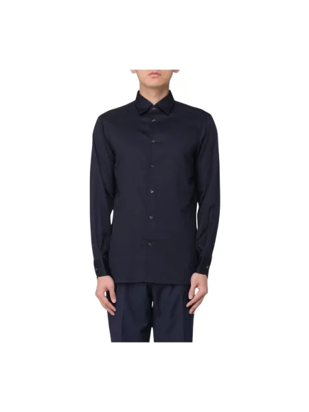 Koszula Emporio Armani casual niebieska