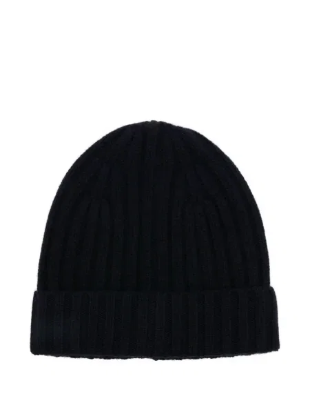 Kašmírový čepice Beyou modrý