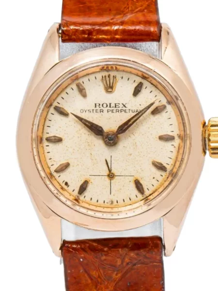 Ceas Rolex din piele cu bretele
