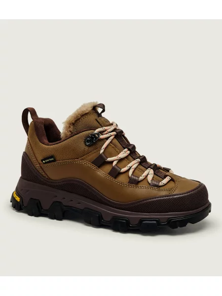 UGG De piele ghete de trekking W Metrotrek Hiker | shearling | cu gore-tex maro