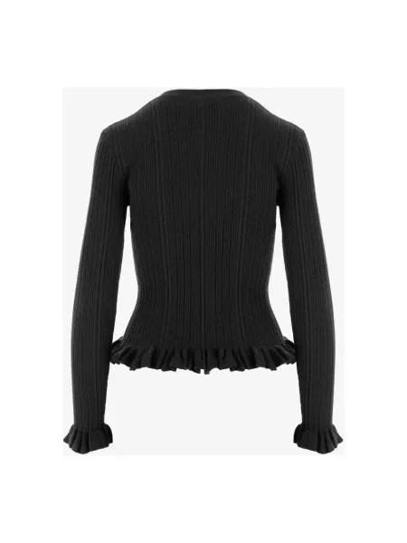 Sweter Patou wełniany czarny