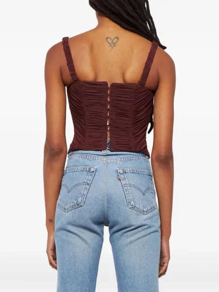 Top Dion Lee roșu