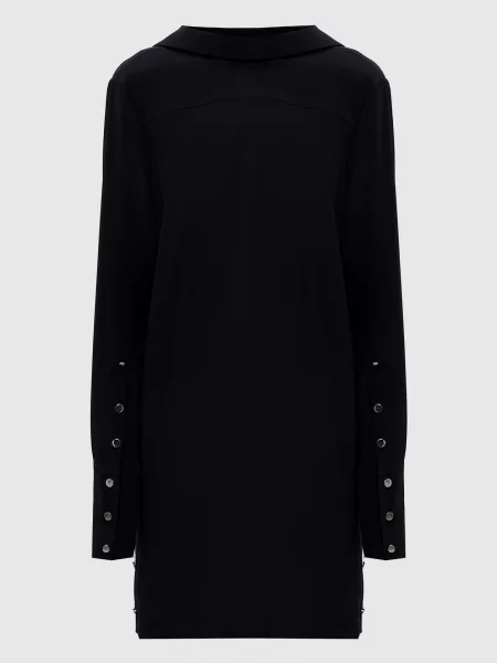 Сукня LEGUME із шовку Max Mara Sportmax чорна