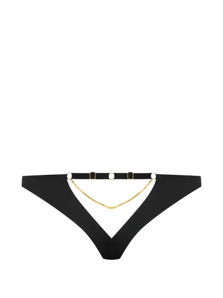 Chiloți tanga Maison Close negru