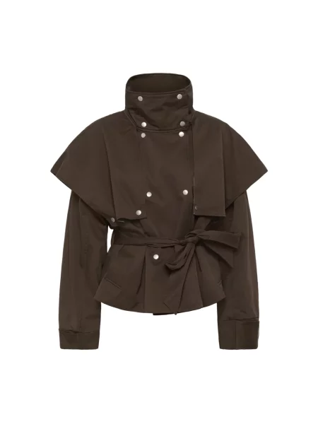 Płaszcz Karen By Simonsen brązowy