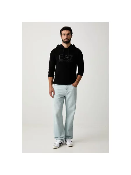 Bluza z kapturem Emporio Armani Ea7 z kapturem czarna