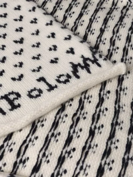 Szal z napisem z logo Polo Ralph Lauren beżowa