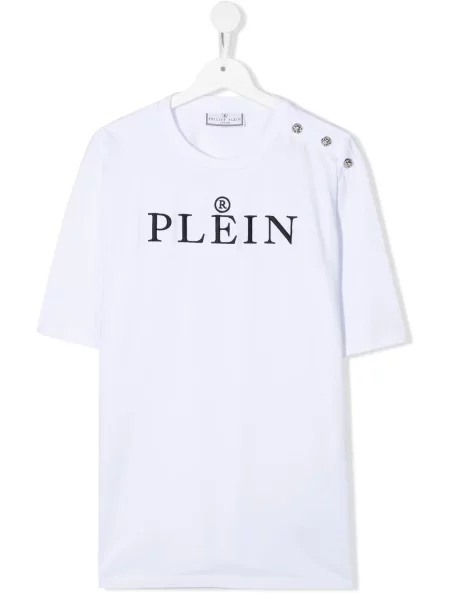 Koszulka dziecięca Philipp Plein biała