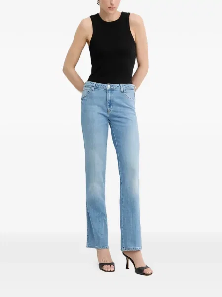 Blugi Guess cu 5 buzunare albastru