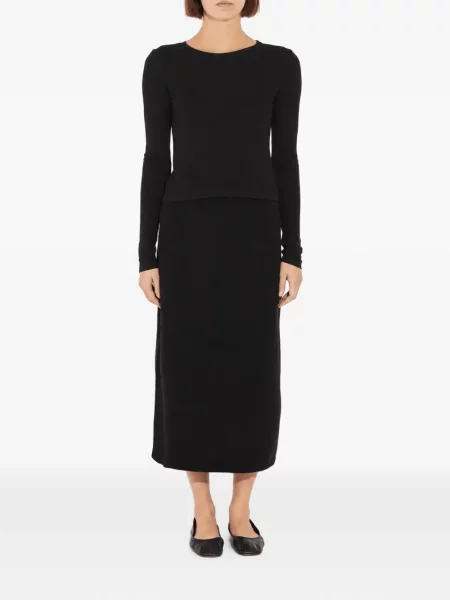 Lung tricou The Park negru