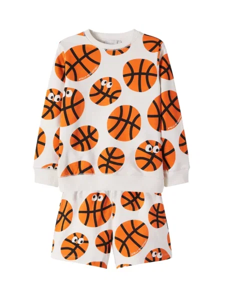Gyerek rövidnadrág Stella Mccartney narancsszínű