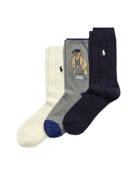 Polo Ralph Lauren Dolge nogavice Pisana bež