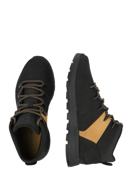 TIMBERLAND Šnurovacie čižmy Sprint Trekker ťavej srsti čierna