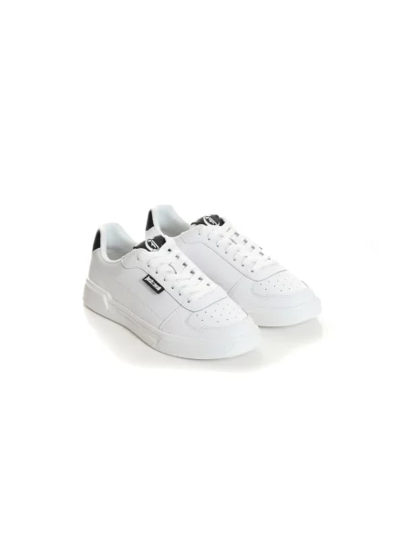Sneakersy Just Cavalli skórzane białe