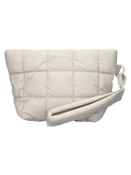 Torebka crossbody Vee Collective skórzana biała