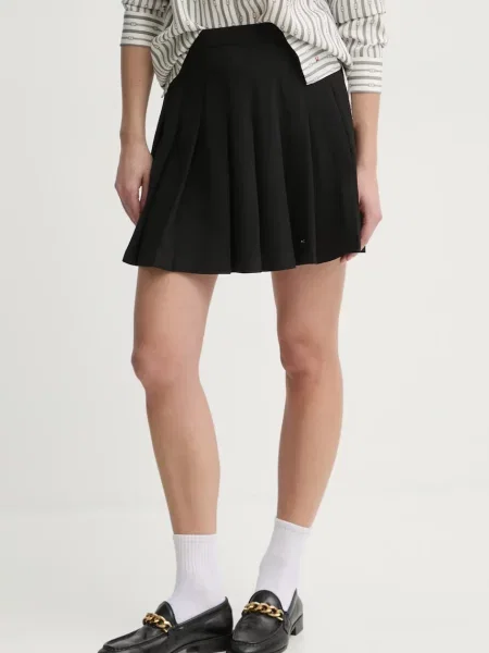Fustă Tommy Hilfiger negru