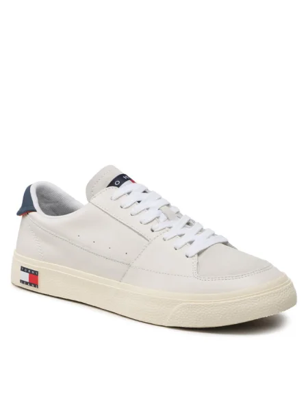 Teniși Tommy Jeans alb