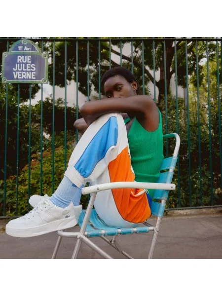 Кроссовки Lacoste белые