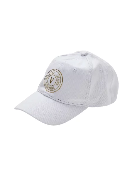 Czapka z daszkiem Versace Jeans Couture biała
