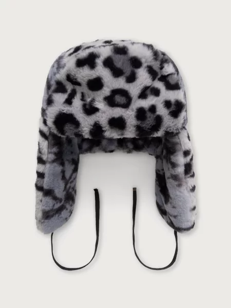 Kangol шапка WILD FUR TRAPPER синьо