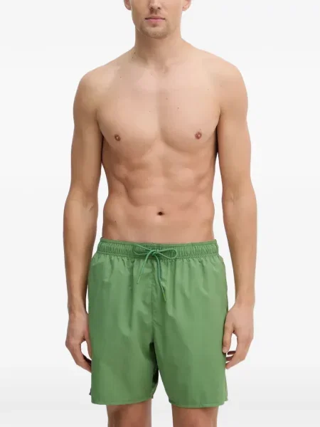 Slip de baie Lacoste cu autograf cu cordon verde