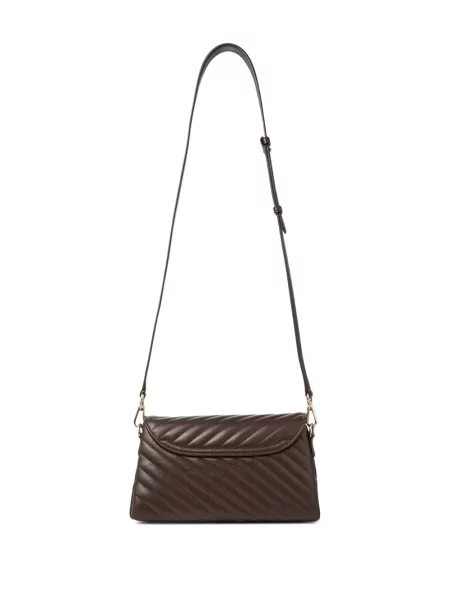 Geantă Jimmy Choo din piele maro