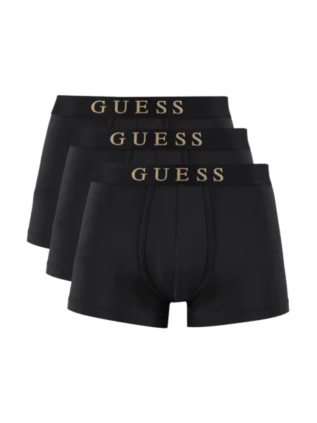 Guess Bielizna Mężczyzna L Tripack Bokserki Stretch czarny