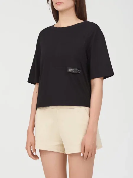 Футболка Armani Exchange чорна