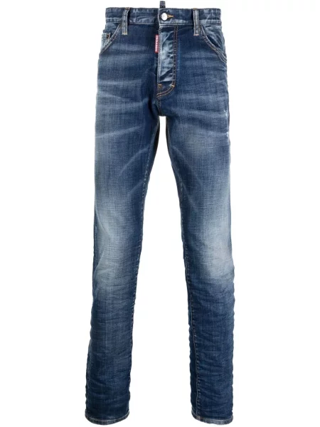 Skinny fit traperice Dsquared2 plava